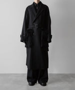 画像をギャラリービューアに読み込む, ssstein(シュタイン)の24AWコレクション OVERSIZED POCKET COAT (POCKET FUR) - BLACK 公式通販サイトsession福岡セレクトショップ
