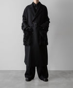 画像をギャラリービューアに読み込む, ssstein(シュタイン)の24AWコレクション OVERSIZED POCKET COAT (POCKET FUR) - BLACK 公式通販サイトsession福岡セレクトショップ
