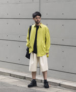 画像をギャラリービューアに読み込む, KANEMASA PHIL. カネマサフィルの46G MODEST SHIRTのLIME YELLOW 公式通販サイトsession福岡セレクトショップ

