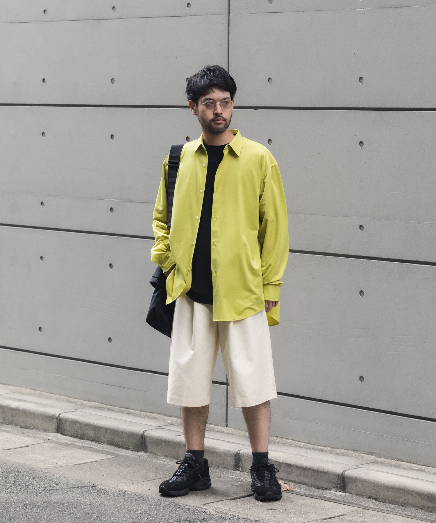 ssstein / シュタイン】DOUBLE WEAVE COTTON SHORTS - CREAM | 公式