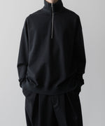 画像をギャラリービューアに読み込む, KANEMASA PHIL. カネマサフィルの36G SUPER FINE GAUGE HALF ZIP PULLOVER - BLACKの公式通販サイトsession福岡セレクトショップ
