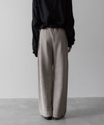 画像をギャラリービューアに読み込む, VEIN ヴェインのWO/PE QUARTER GAUGE KNIT EASY WIDE TROUSERS - X.OFF WHITEの公式通販サイトsession福岡セレクトショップ
