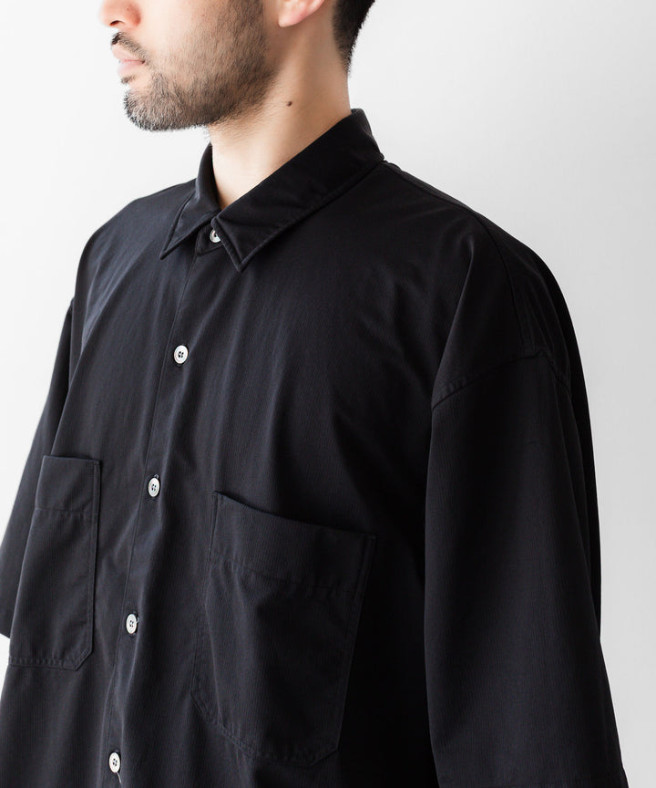 KANEMASA PHIL. カネマサフィルの36G NYLON BALISE SS SHIRTのBLACK DYEの公式通販サイトsession福岡セレクトショップ