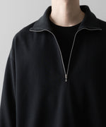 画像をギャラリービューアに読み込む, KANEMASA PHIL. カネマサフィルの36G SUPER FINE GAUGE HALF ZIP PULLOVER - BLACKの公式通販サイトsession福岡セレクトショップ
