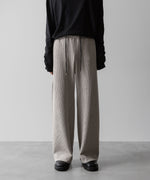 画像をギャラリービューアに読み込む, VEIN ヴェインのWO/PE QUARTER GAUGE KNIT EASY WIDE TROUSERS - X.OFF WHITEの公式通販サイトsession福岡セレクトショップ
