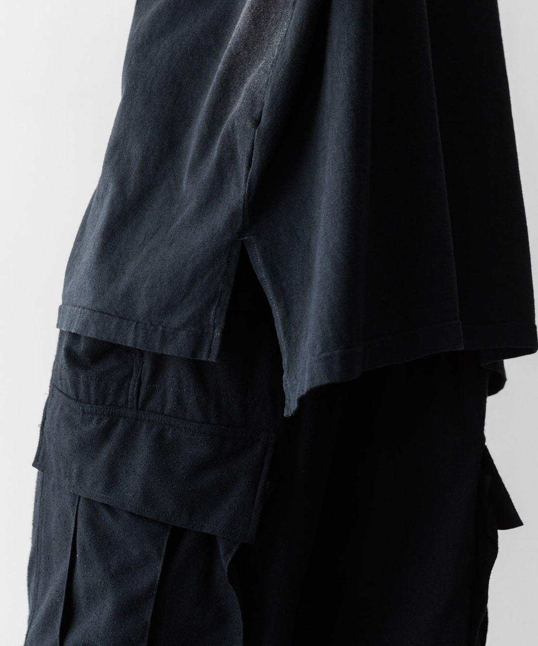 INTÉRIM インテリムのVINTAGE FADE BLACK  HYPER BIG POCKET T-SHIRTのSUN FADE 公式通販サイトsession福岡セレクトショップ