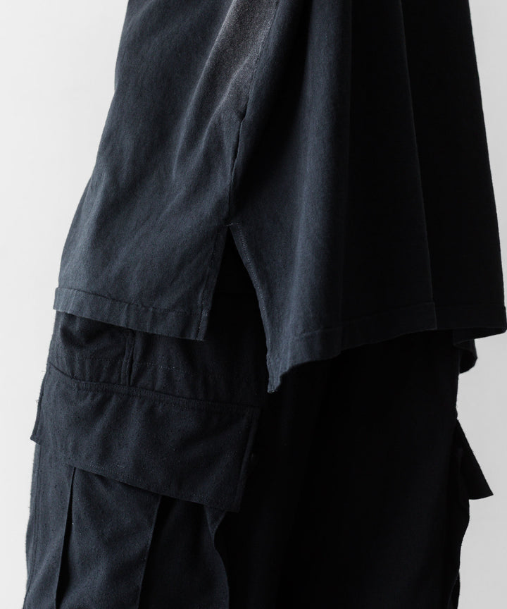 INTÉRIM インテリムのVINTAGE FADE BLACK  HYPER BIG POCKET T-SHIRTのSUN FADE 公式通販サイトsession福岡セレクトショップ