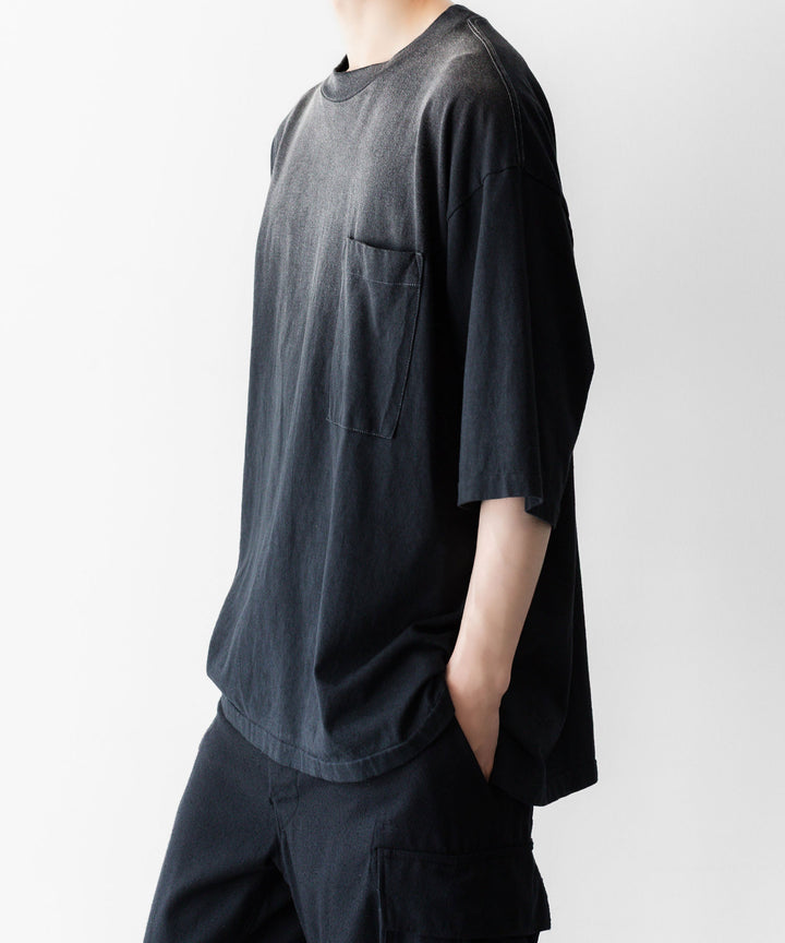 INTÉRIM インテリムのVINTAGE FADE BLACK  HYPER BIG POCKET T-SHIRTのSUN FADE 公式通販サイトsession福岡セレクトショップ
