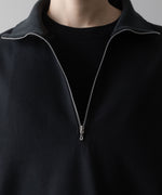 画像をギャラリービューアに読み込む, KANEMASA PHIL. カネマサフィルの36G SUPER FINE GAUGE HALF ZIP PULLOVER - BLACKの公式通販サイトsession福岡セレクトショップ
