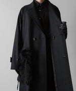 画像をギャラリービューアに読み込む, ssstein(シュタイン)の24AWコレクション OVERSIZED POCKET COAT (POCKET FUR) - BLACK 公式通販サイトsession福岡セレクトショップ
