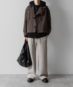 画像をギャラリービューアに読み込む, VEIN ヴェインのWO/PE QUARTER GAUGE KNIT EASY WIDE TROUSERS - X.OFF WHITEの公式通販サイトsession福岡セレクトショップ
