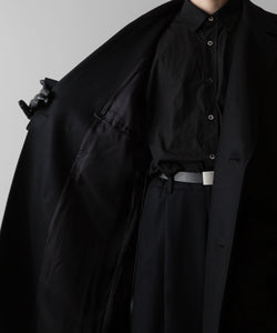 ssstein(シュタイン)の24AWコレクション OVERSIZED POCKET COAT (POCKET FUR) - BLACK 公式通販サイトsession福岡セレクトショップ