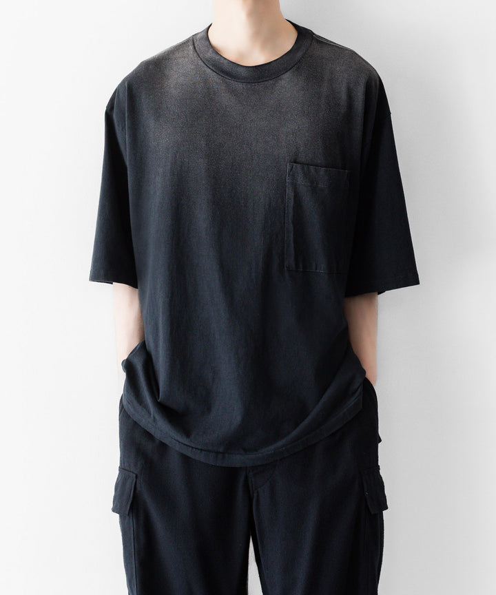 INTÉRIM インテリムのVINTAGE FADE BLACK  HYPER BIG POCKET T-SHIRTのSUN FADE 公式通販サイトsession福岡セレクトショップ