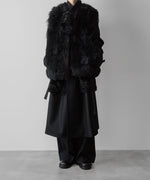 画像をギャラリービューアに読み込む, ssstein(シュタイン)の24AWコレクション OVERSIZED POCKET COAT (POCKET FUR) - BLACK 公式通販サイトsession福岡セレクトショップ
