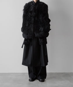 ssstein(シュタイン)の24AWコレクション OVERSIZED POCKET COAT (POCKET FUR) - BLACK 公式通販サイトsession福岡セレクトショップ