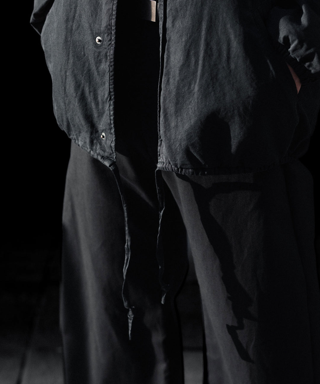 ssstein(シュタイン)のCOTTON RAYON VINTAGE COACH JACKET - BLACKの公式通販サイトsession福岡セレクトショップ