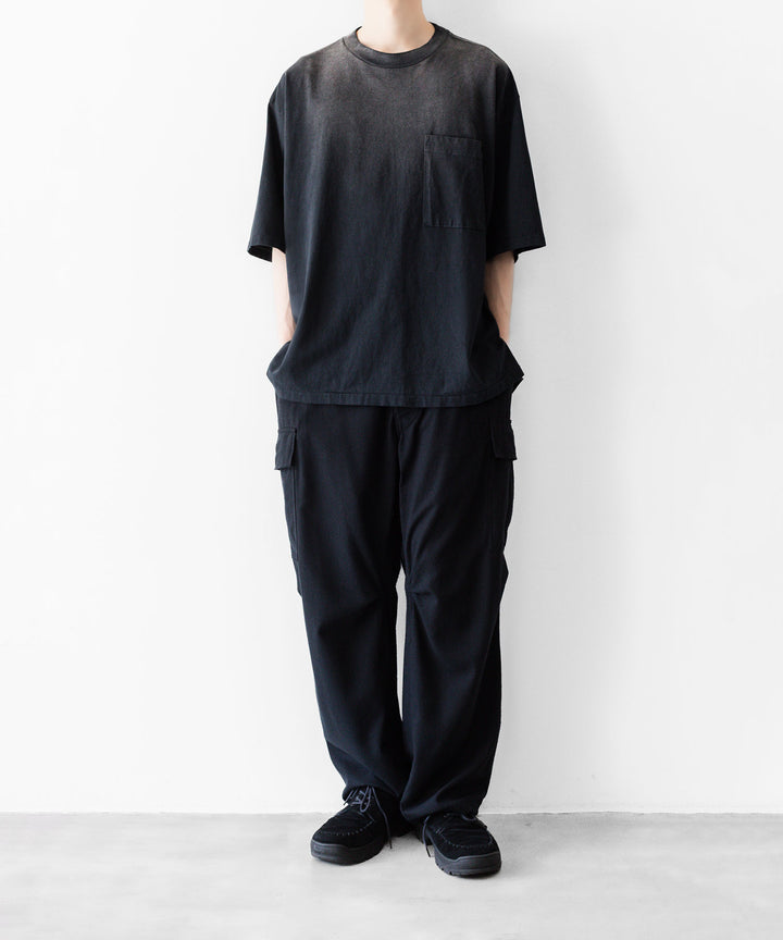 INTÉRIM インテリムのVINTAGE FADE BLACK  HYPER BIG POCKET T-SHIRTのSUN FADE 公式通販サイトsession福岡セレクトショップ