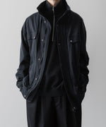 画像をギャラリービューアに読み込む, KANEMASA PHIL. カネマサフィルの36G SUPER FINE GAUGE HALF ZIP PULLOVER - BLACKの公式通販サイトsession福岡セレクトショップ
