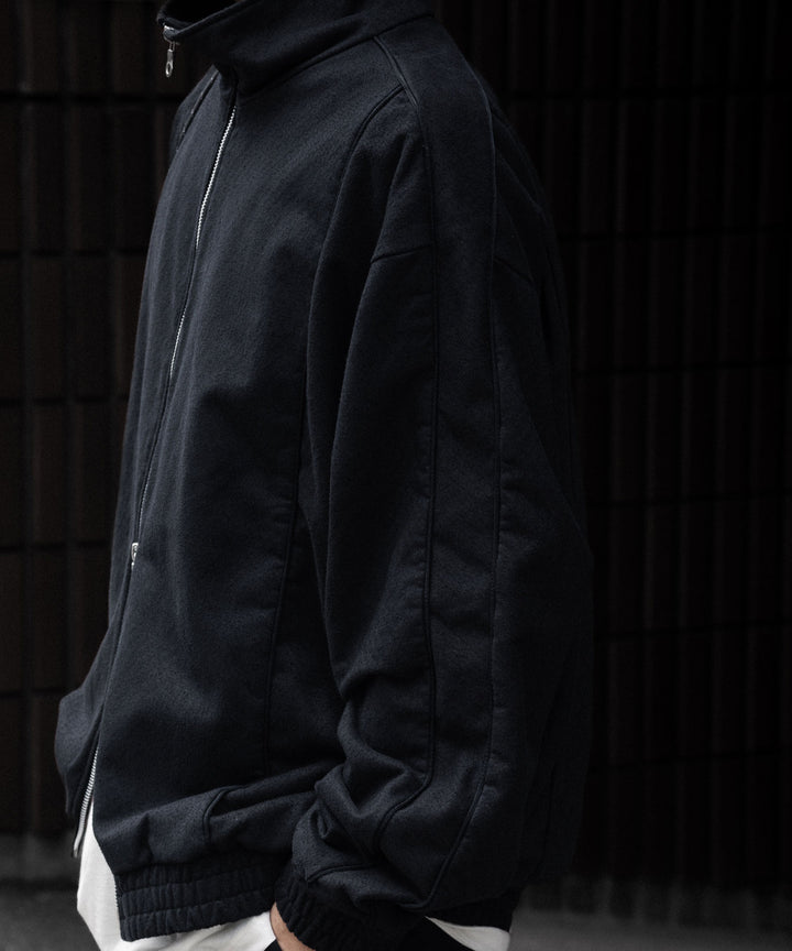 KANEMASA PHIL. カネマサフィルの36G NEEDLE PUNCH PIPING BLOUSONのBLACKの公式通販サイトsession福岡セレクトショップ