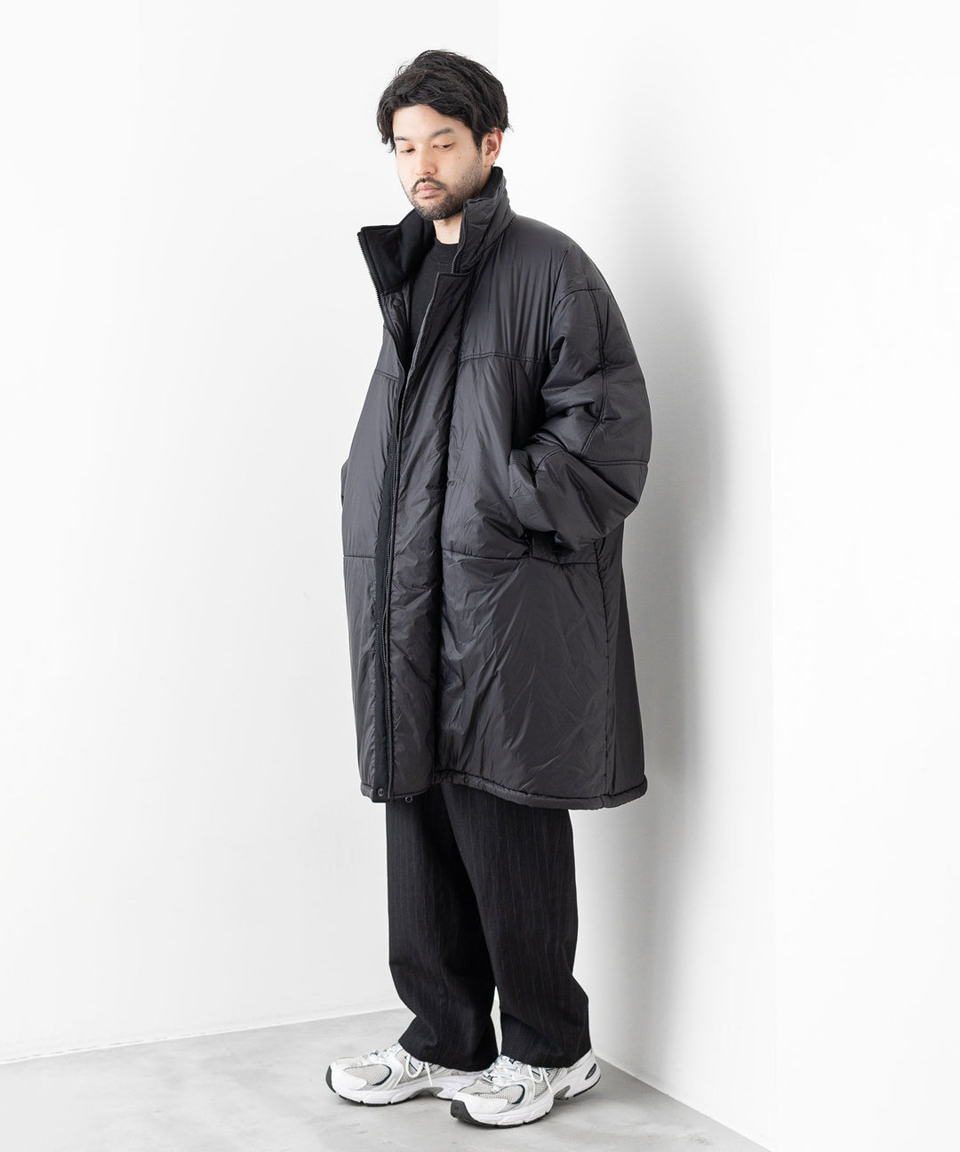 stein(シュタイン)の23AWコレクションPADDED MONSTER JACKETのBLACK 
