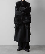 画像をギャラリービューアに読み込む, ssstein(シュタイン)の24AWコレクション OVERSIZED POCKET COAT (POCKET FUR) - BLACK 公式通販サイトsession福岡セレクトショップ
