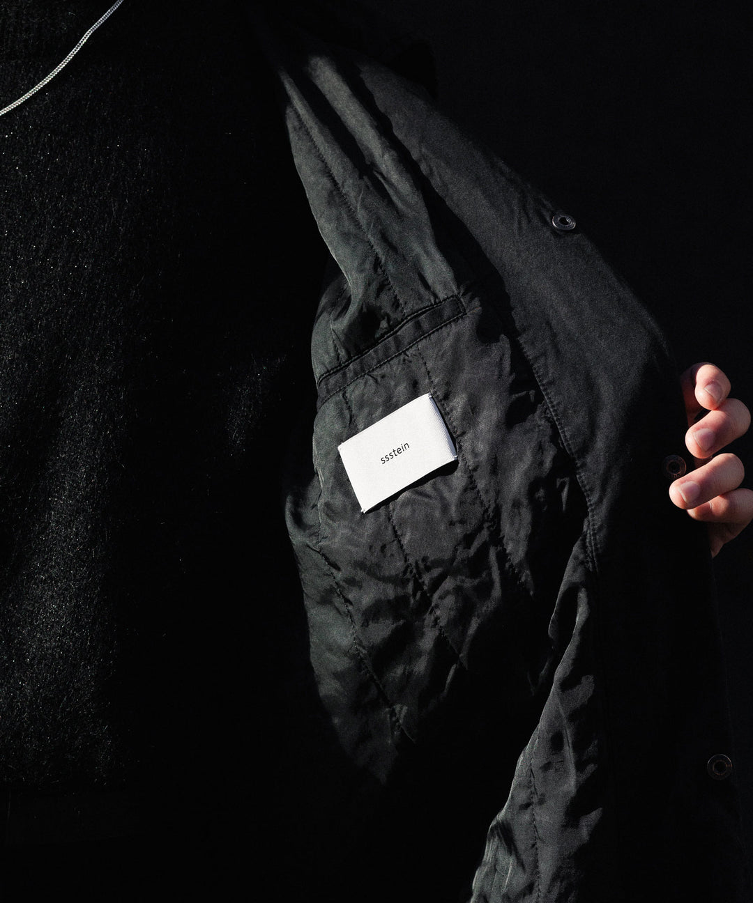 ssstein(シュタイン)のCOTTON RAYON VINTAGE COACH JACKET - BLACKの公式通販サイトsession福岡セレクトショップ