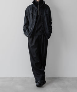 KANEMASA PHIL. カネマサフィルの36G SUPER FINE GAUGE HALF ZIP PULLOVER - BLACKの公式通販サイトsession福岡セレクトショップ