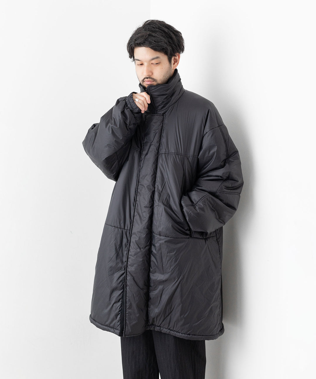 stein(シュタイン)の23AWコレクションPADDED MONSTER JACKETのBLACK 