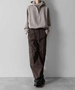 VEIN ヴェインのWO/PE QUARTER GAUGE KNIT HOODED PULLOVER SHIRT - X.OFF WHITEの公式通販サイトsession福岡セレクトショップ