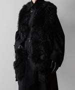 画像をギャラリービューアに読み込む, ssstein(シュタイン)の24AWコレクション OVERSIZED POCKET COAT (POCKET FUR) - BLACK 公式通販サイトsession福岡セレクトショップ
