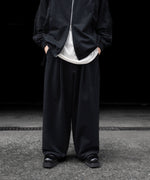 画像をギャラリービューアに読み込む, KANEMASA PHIL. カネマサフィル 36G NEEDLE PUNCH WIDE SLACKSのBLACK 公式通販サイトsession福岡セレクトショップ
