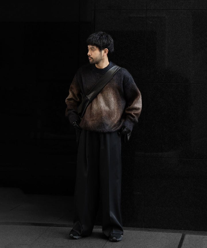 stein(シュタイン)の24SSコレクションEXTRA WIDE TROUSERS のBLACK sessionセッション福岡セレクトショップ 公式通販サイト 