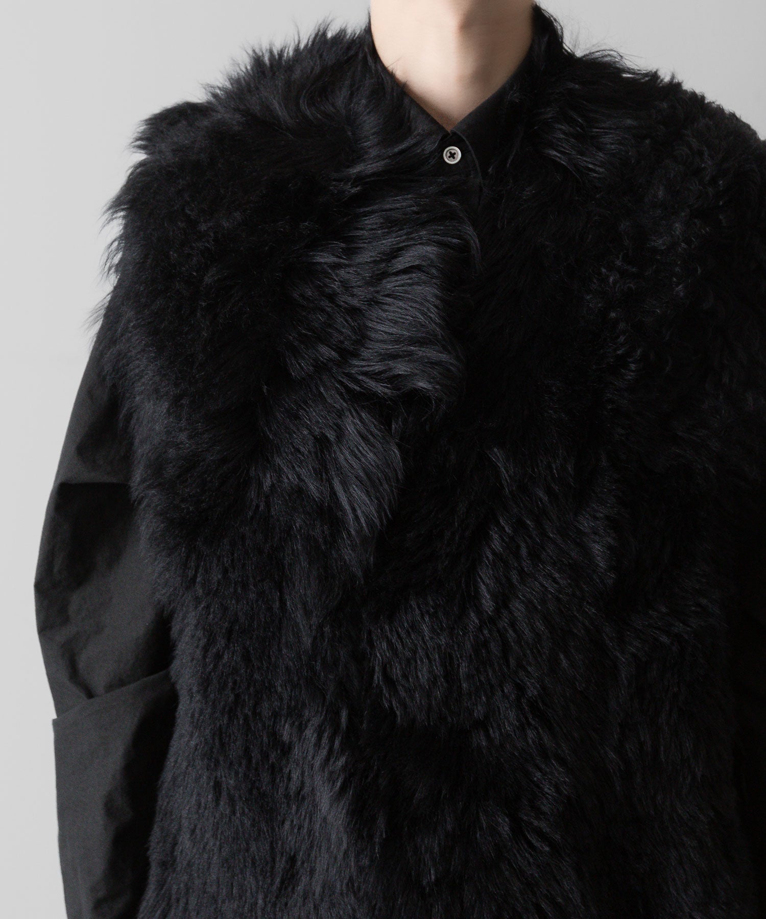 ssstein(シュタイン)の24AWコレクション SHEEP FUR VEST - BLACK 公式通販サイトsession福岡セレクトショップ