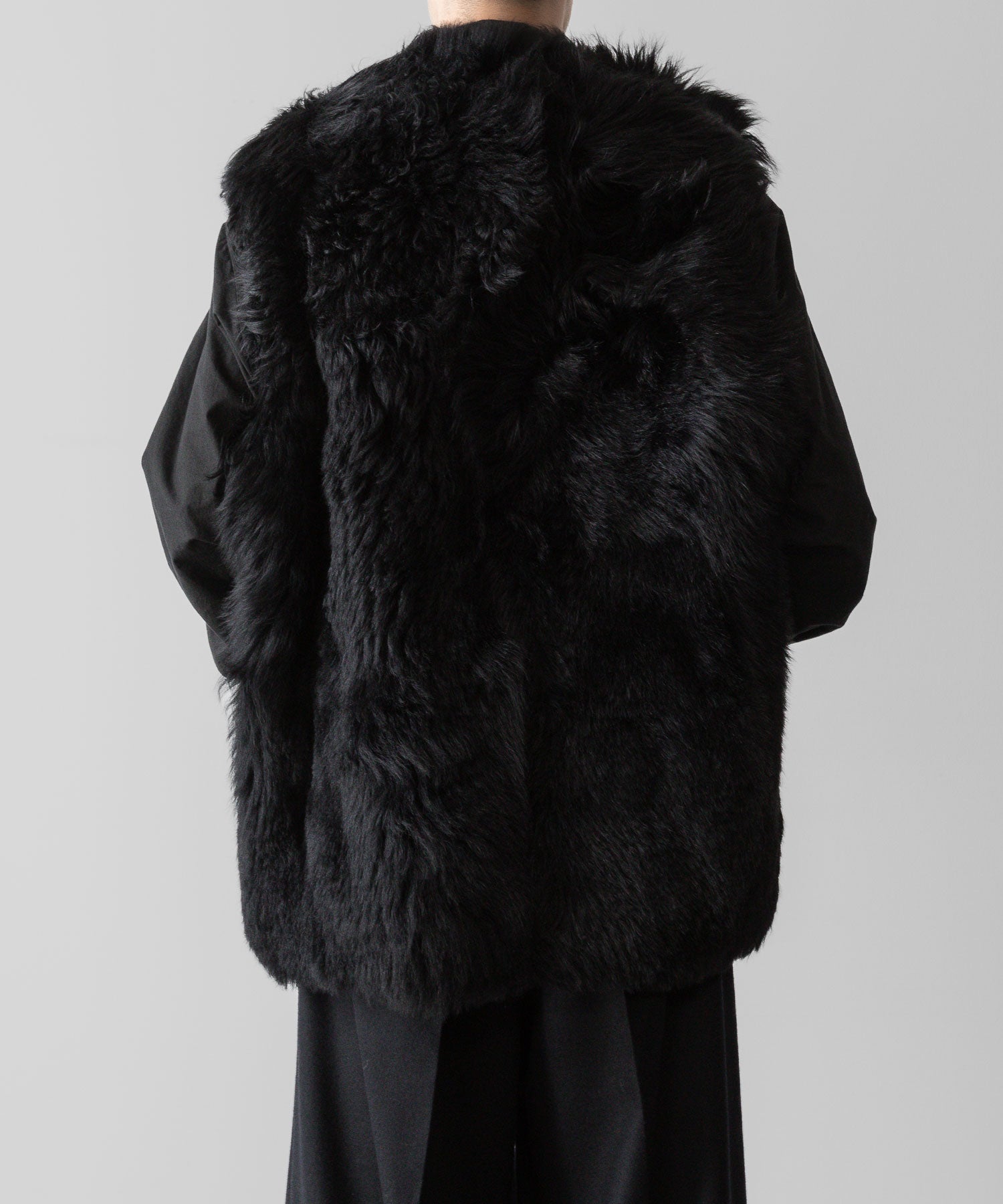 ssstein(シュタイン)の24AWコレクション SHEEP FUR VEST - BLACK 公式通販サイトsession福岡セレクトショップ