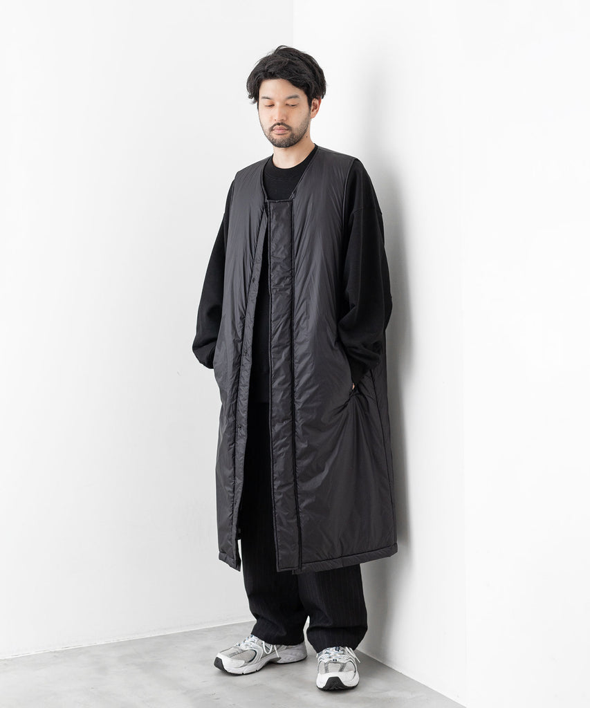 stein / シュタイン】PADDED MILITARY LONG VEST - BLACK | 公式通販