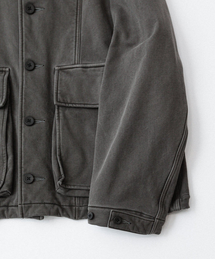 KANEMASA PHIL. カネマサフフィル36G FINE SWEAT WORK JACKETのCHARCOAL PIGMENT公式通販サイトsession福岡セレクトショップ