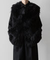 【ssstein】SHEEP FUR VEST - BLACK