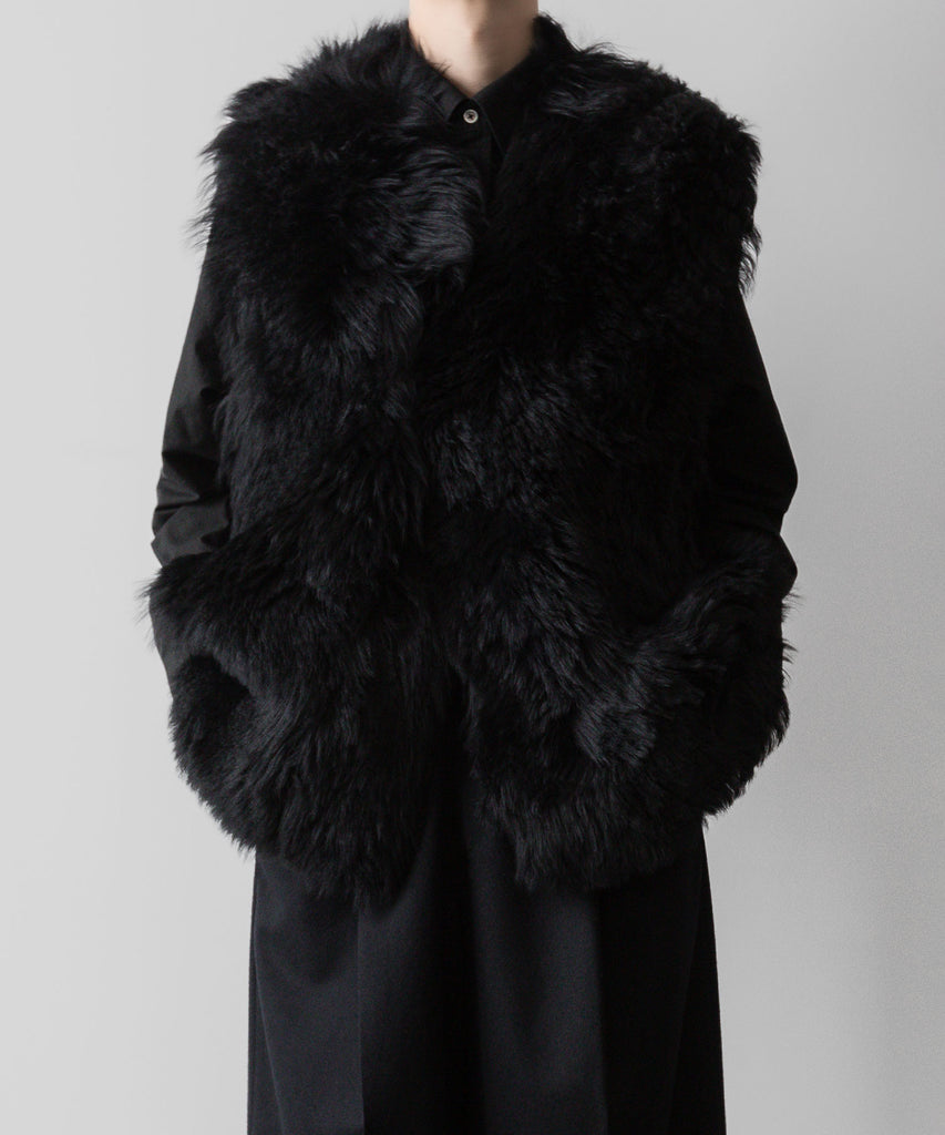 ssstein / シュタイン】SHEEP FUR VEST - BLACK | 公式通販サイト