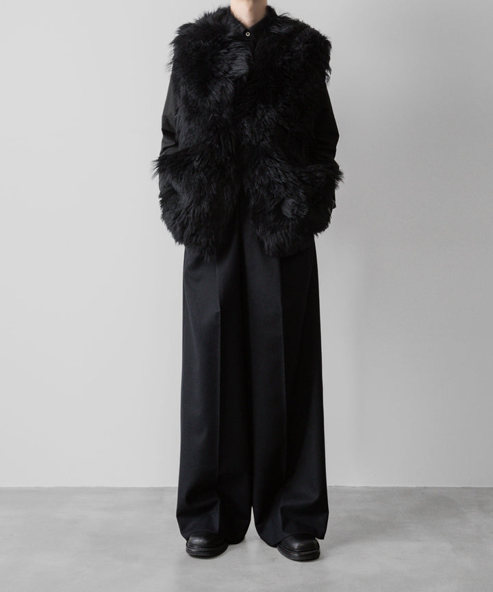 ssstein(シュタイン)の24AWコレクション EXTRA WIDE TROUSERS - BLACK 公式通販サイトsession福岡セレクトショップ