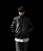 画像をギャラリービューアに読み込む, ssstein(シュタイン)のSHEEP LEATHER ZIP SHORT JACKET - BLACKの公式通販サイトsession福岡セレクトショップ
