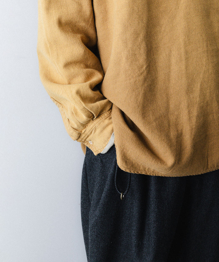 concause-コンコースのSKIPPER SHIRT(SOLID)のCAMEL公式通販サイトsession福岡セレクトショップ