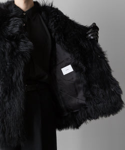 ssstein(シュタイン)の24AWコレクション SHEEP FUR VEST - BLACK 公式通販サイトsession福岡セレクトショップ