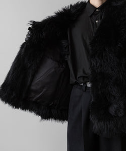 ssstein(シュタイン)の24AWコレクション SHEEP FUR VEST - BLACK 公式通販サイトsession福岡セレクトショップ