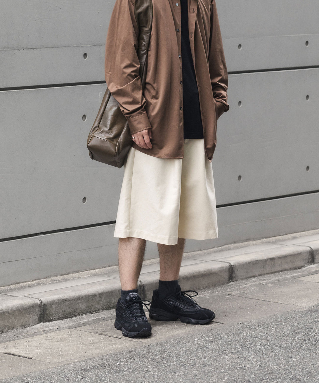 ssstein(シュタイン)のDOUBLE WEAVE COTTON SHORTS - CREAMの公式通販サイトsession福岡セレクトショップ