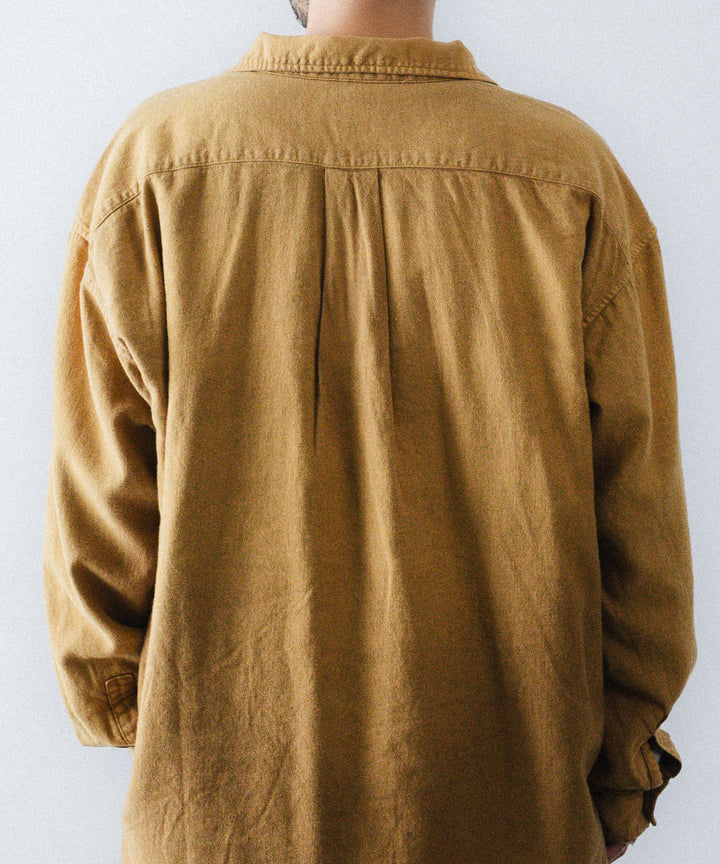 concause-コンコースのSKIPPER SHIRT(SOLID)のCAMEL公式通販サイトsession福岡セレクトショップ
