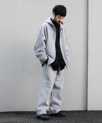 画像をギャラリービューアに読み込む, ssstein(シュタイン)のCOTTON DOUBLE KNIT TUCKED ZIP HOODIE - TOP GREYの公式通販サイトsession福岡セレクトショップ
