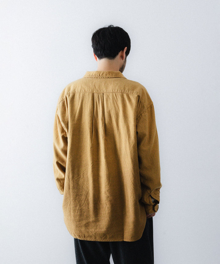 concause-コンコースのSKIPPER SHIRT(SOLID)のCAMEL公式通販サイトsession福岡セレクトショップ