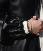 画像をギャラリービューアに読み込む, ssstein(シュタイン)のSHEEP LEATHER ZIP SHORT JACKET - BLACKの公式通販サイトsession福岡セレクトショップ
