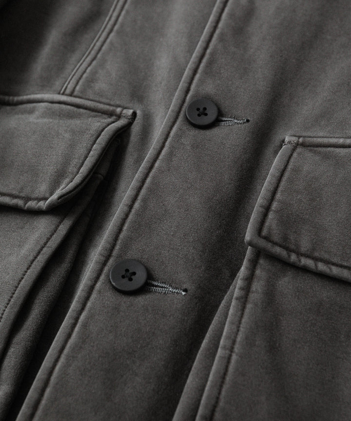 KANEMASA PHIL. カネマサフフィル36G FINE SWEAT WORK JACKETのCHARCOAL PIGMENT公式通販サイトsession福岡セレクトショップ