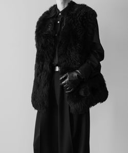 ssstein(シュタイン)の24AWコレクション SHEEP FUR VEST - BLACK 公式通販サイトsession福岡セレクトショップ